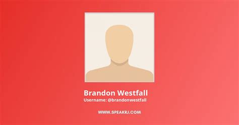 I am Brandon Westfall